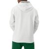 Champion Men’s Pullover Fleece Hoodie, Standard Fit, Midweight, C Logo, Available in Regular and Big & Tall(White – Small Script Logo)