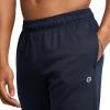 Champion Men’s Sweatpants, Fleece, Comfortable Relaxed-bottom Pants for Men (Reg. Or Big & Tall)(Navy – C Logo)