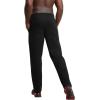 Champion Men’s Sweatpants, Fleece, Open-bottom Sweatpants for Men (Reg. Or Big & Tall)(Black – C Logo)