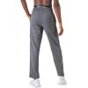 Champion Men’s Sweatpants, Fleece, Open-bottom Sweatpants for Men (Reg. Or Big & Tall)(Granite Heather – C Patch Logo)