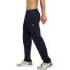 Champion Men’s Sweatpants, Fleece, Open-bottom Sweatpants for Men (Reg. Or Big & Tall)(Navy – C Logo)
