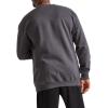 Champion Men’s Sweatshirt, Fleece Midweight Crewneck Sweatshirt (Reg. Or Big & Tall)(Granite Heather Script)