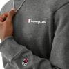 Champion Men’s Sweatshirt, Fleece Midweight Crewneck Sweatshirt (Reg. Or Big & Tall)(Granite Heather Small – Small Script Logo)
