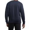 Champion Men’s Sweatshirt, Fleece Midweight Crewneck Sweatshirt (Reg. Or Big & Tall)(Navy – Classic Script Logo)