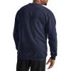 Champion Men’s Sweatshirt, Fleece Midweight Crewneck Sweatshirt (Reg. Or Big & Tall)(Navy – Classic Script Logo)