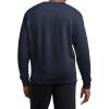 Champion Men’s Sweatshirt, Fleece Midweight Crewneck Sweatshirt (Reg. Or Big & Tall)(Navy Script)
