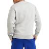 Champion Men’s Sweatshirt, Fleece Midweight Crewneck Sweatshirt (Reg. Or Big & Tall)(Oxford Gray Script)