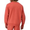 Champion Men’s Sweatshirt, Fleece Midweight Crewneck Sweatshirt (Reg. Or Big & Tall)(Picante Pink Small Script)