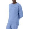 Champion Men’s Sweatshirt, Fleece Midweight Crewneck Sweatshirt (Reg. Or Big & Tall)(Plaster Blue Small Script)