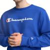 Champion Men’s Sweatshirt, Fleece Midweight Crewneck Sweatshirt (Reg. Or Big & Tall)(Surf the Web – Classic Script Logo)
