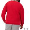 Champion Men’s Sweatshirt, Fleece Midweight Crewneck Sweatshirt (Reg. Or Big & Tall)(Team Red Scarlet – Classic Script Logo)