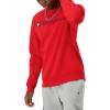 Champion Men’s Sweatshirt, Fleece Midweight Crewneck Sweatshirt (Reg. Or Big & Tall)(Team Red Scarlet Script)