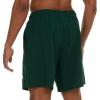 Champion Mens Swim Trunks with Compression Liner, 2 in 1 Mens Bathing Suit Shorts, 7 Inch Inseam Board Shorts for Swimming(Green)