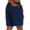 Champion Mens Swim Trunks with Mesh Liner, 7″ Inseam Quick Drying Mens Bathing Suit, Board Shorts for Swimming and Beach(Navy)