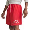Champion Men’s Yearbook Mesh Short, 7″, Arch Logo(Spirited Red)