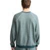 Champion Men’s Yearbook Raglan Crewneck Sweatshirt, Crest(Emerald Allure Heather)