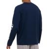 Champion Rash Guard for Men, Long Sleeve Mens Swim Shirt for Fishing Hiking UPF+ 50 SPF Sun UV Protection, Quick Dry(Navy)