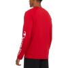 Champion Rash Guard for Men, Long Sleeve Mens Swim Shirt for Fishing Hiking UPF+ 50 SPF Sun UV Protection, Quick Dry(Red)