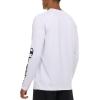Champion Rash Guard for Men, Long Sleeve Mens Swim Shirt for Fishing Hiking UPF+ 50 SPF Sun UV Protection, Quick Dry(White)