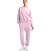 Champion Womens Cinched-Bottom Fleece Sweatpants, Oversized Fit, Midweight(Ballerina Slipper)