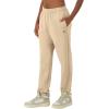 Champion Womens Cinched-Bottom Fleece Sweatpants, Oversized Fit, Midweight(Champagne Frost)