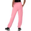 Champion Womens Cinched-Bottom Fleece Sweatpants, Oversized Fit, Midweight(Marzipan Pink)