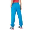 Champion Womens Cinched-Bottom Fleece Sweatpants, Oversized Fit, Midweight(New Palatinate Blue)