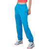 Champion Womens Cinched-Bottom Fleece Sweatpants, Oversized Fit, Midweight(New Palatinate Blue)