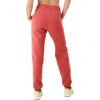 Champion Womens Cinched-Bottom Fleece Sweatpants, Oversized Fit, Midweight(Picante Pink)