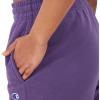Champion Womens Cinched-Bottom Fleece Sweatpants, Oversized Fit, Midweight(Pop Art Purple)