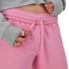 Champion Womens Cinched-Bottom Fleece Sweatpants, Oversized Fit, Midweight(Spirited Pink)