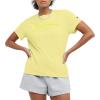 Champion Women’s Classic Short Sleeve Graphic T-Shirt, Standard Fit, Script Logo(Frozen Lime Script)