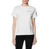 Champion Women’s Classic Short Sleeve Graphic T-Shirt, Standard Fit, Script Logo(White Small Script)