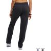 Champion Womens Comfortable Fleece Lounge Pants, 31“(Black)