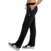 Champion Womens Comfortable Fleece Lounge Pants, 31“(Black)