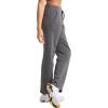 Champion Womens Comfortable Fleece Lounge Pants, 31“(Granite Heather)