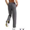 Champion Womens Comfortable Fleece Lounge Pants, 31“(Granite Heather)