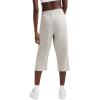 Champion Women’s Cotton Capris, Women’s Drawstring Cropped Sweatpants, Women’s Capri Pants, 18″(Oxford Gray)