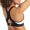 Champion Women’s Curvy Sports Bra Textured(White/Black)