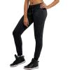 Champion Women’s Lounge Joggers, Pants, Standard Fit, Lightweight(Black)