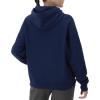 Champion Women’s Pullover Fleece Hoodie, Loose Fit, Midweight, Script Logo(Athletic Navy)