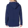 Champion Women’s Pullover Fleece Hoodie, Loose Fit, Midweight, Script Logo(Athletic Navy-champion Script)