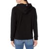 Champion Women’s Pullover Fleece Hoodie, Loose Fit, Midweight, Script Logo(Black-champion Script (Retired))