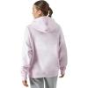 Champion Women’s Pullover Fleece Hoodie, Loose Fit, Midweight, Script Logo(Chantilly Pink C Logo)