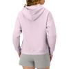 Champion Women’s Pullover Fleece Hoodie, Loose Fit, Midweight, Script Logo(Chantilly Pink Script)