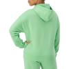 Champion Women’s Pullover Fleece Hoodie, Loose Fit, Midweight, Script Logo(Happy Spring Green – Classic Script Logo)