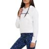 Champion Women’s Pullover Fleece Hoodie, Loose Fit, Midweight, Script Logo(White Champion Script)