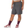 Champion Women’s Shorts, Jersey Shorts, Soft, Lightweight, Comfortable Shorts for Women, 5″ (Plus Size Available)(Granite Heather)