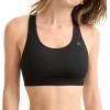 Champion Women’s Sports Bra, High-Impact Compression, Moisture Wicking(Black)