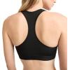 Champion Women’s Sports Bra, High-Impact Compression, Moisture Wicking(Black)